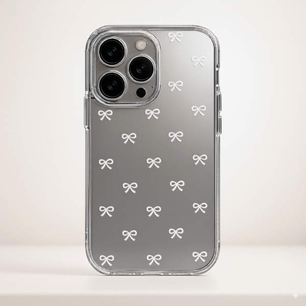 Protectly Premium iPhone Case – Mirror Bow Case